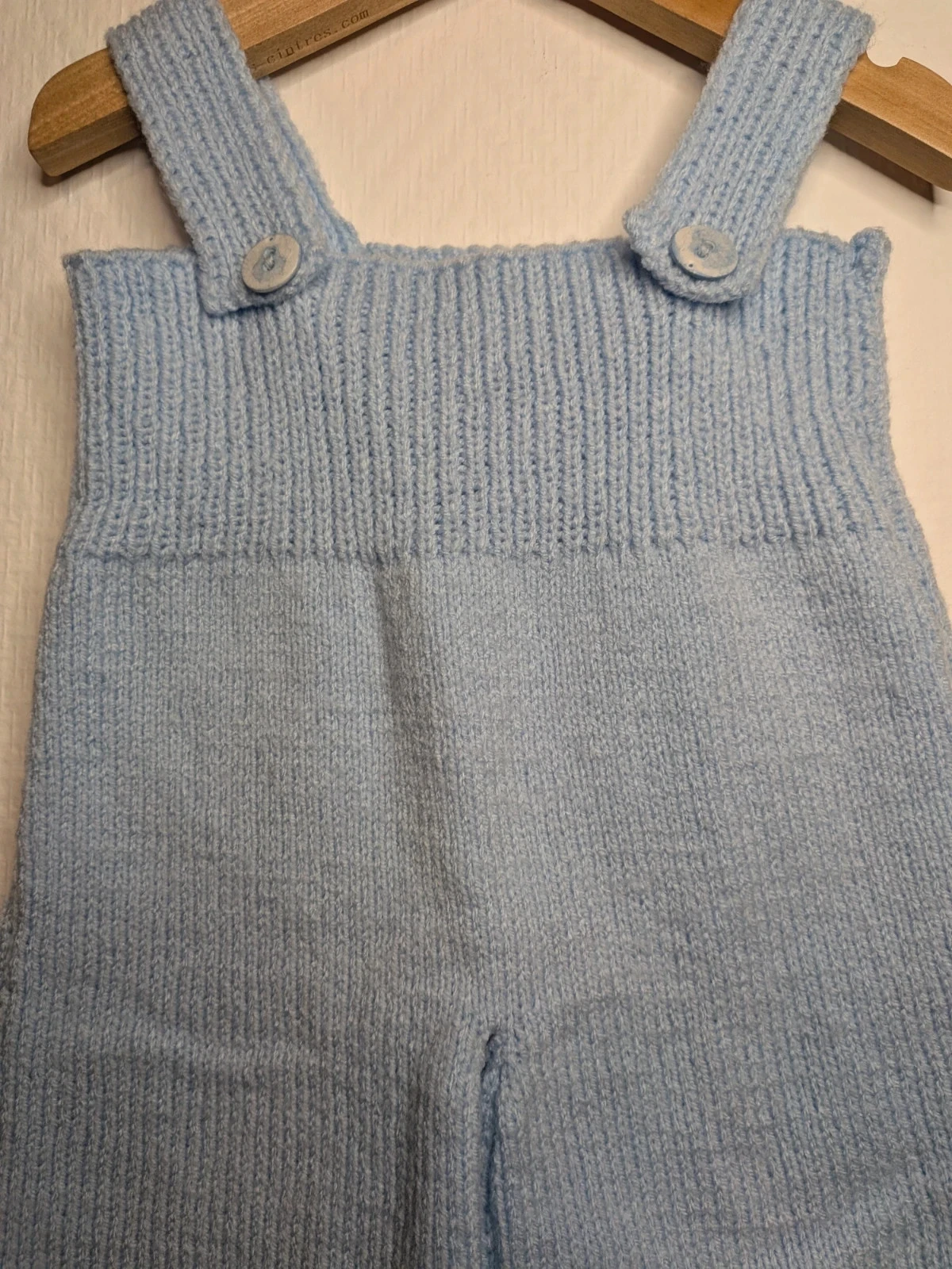Home-knitted overalls – photo 6